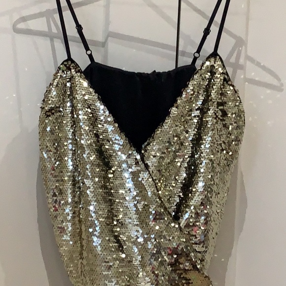 Guess Sequin Bodysuit - Picture 1 of 6